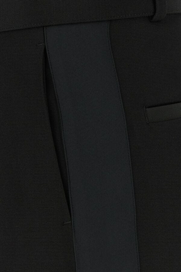 Sacai Women Double-Faced Silk Cotton Pants - 3
