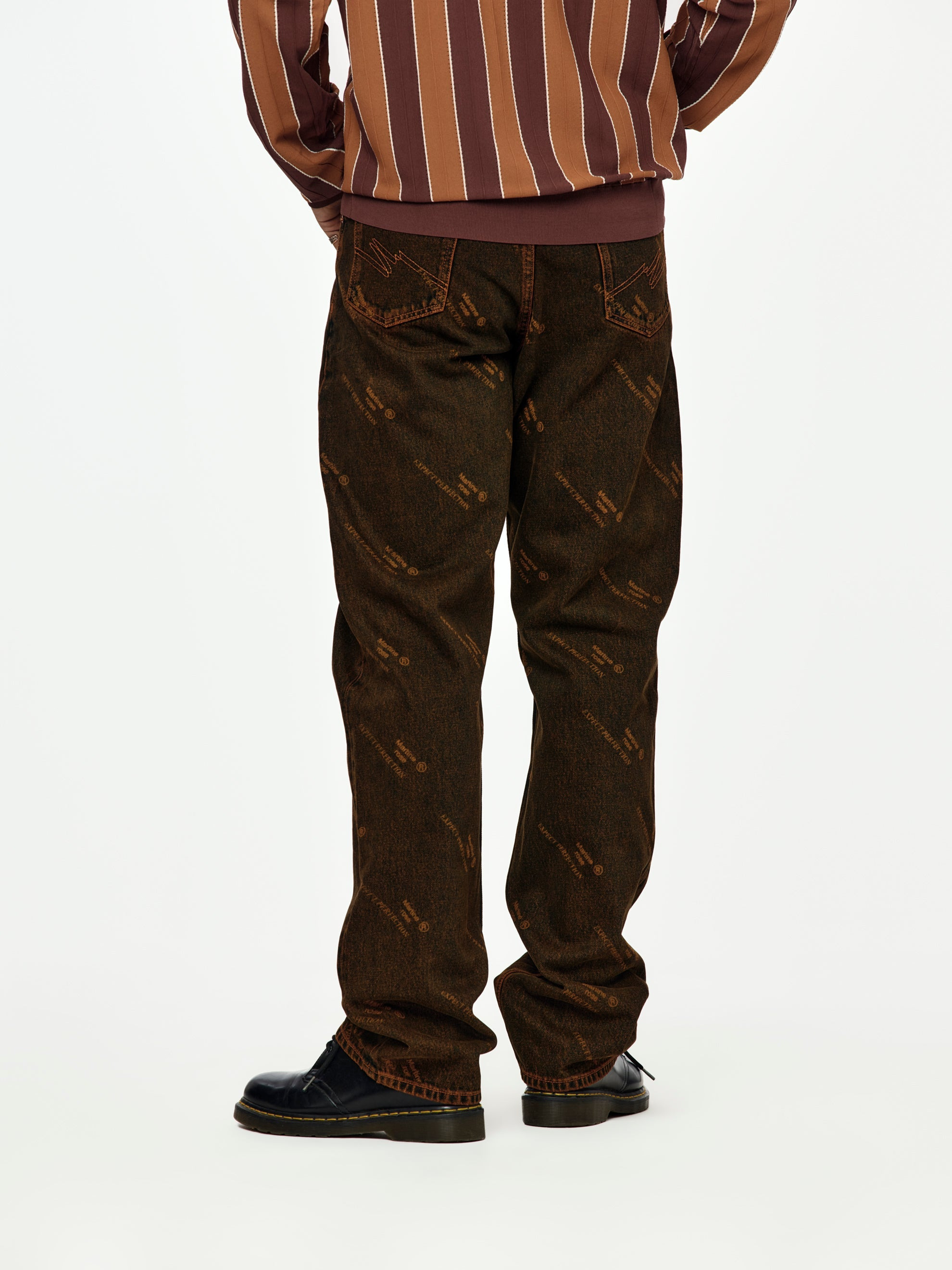RELAXED FIT JEAN (ORANGE LASER) - 3
