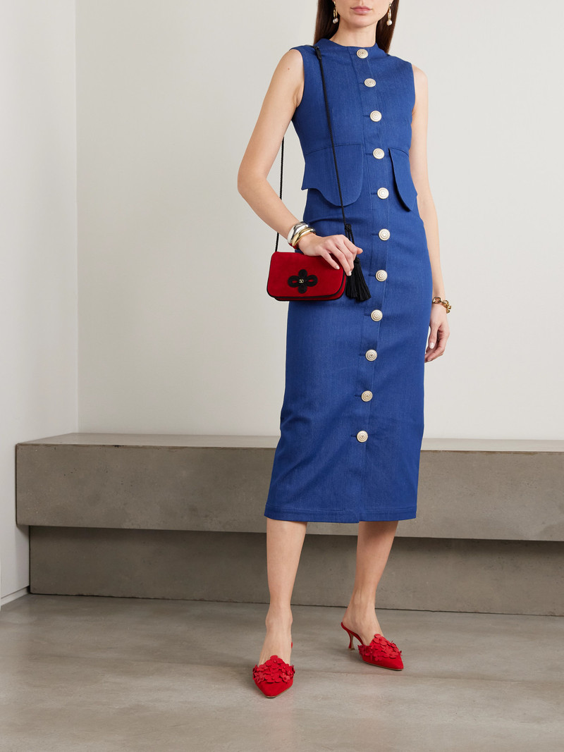 DESTREE Laetitia Denim Midi Dress outlook