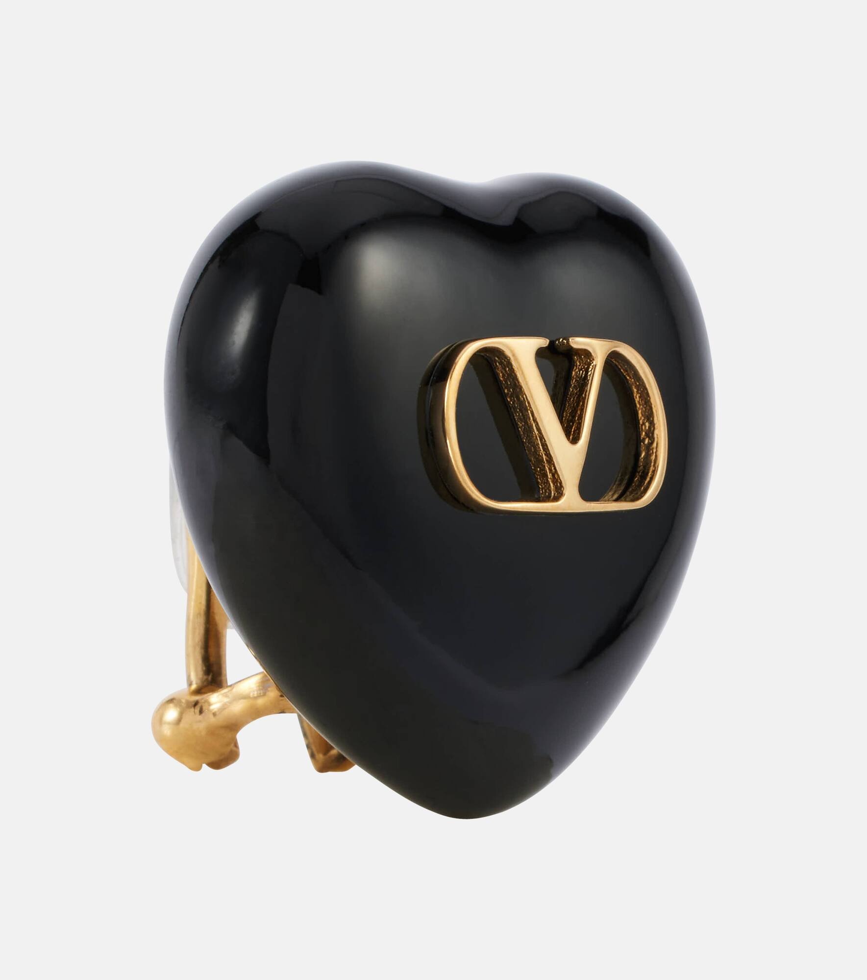 VLogo heart earrings - 2