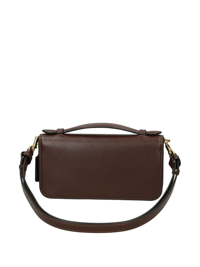 Elora top handle leather satchel bag 3