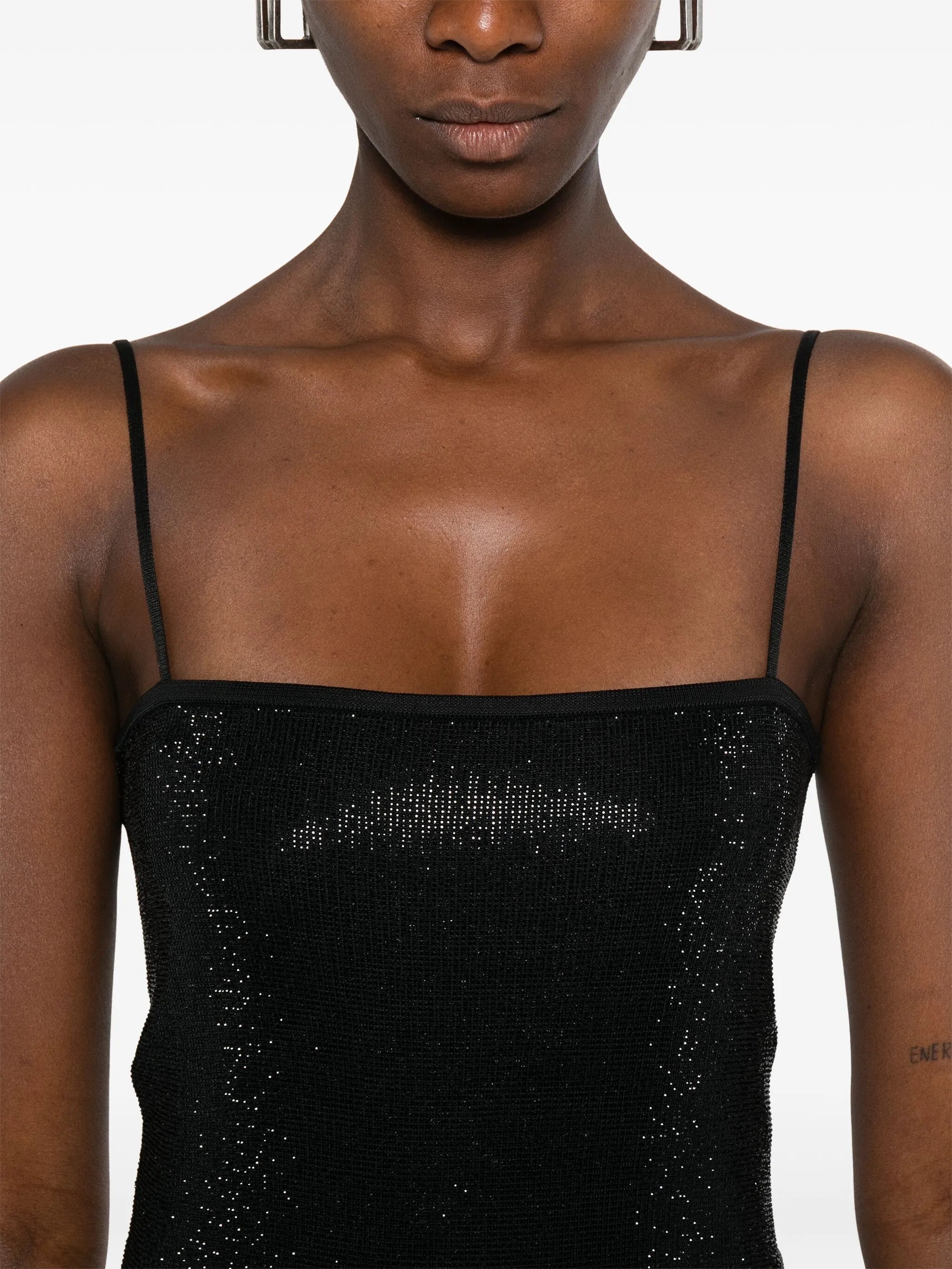 Alexander Wang Crystal-embellished Mini Dress - 3