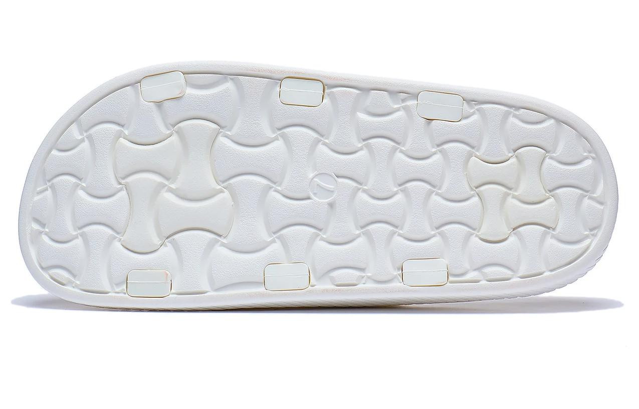 (WMNS) Li-Ning Clap Slippers 'White' AGAT008-1 - 6