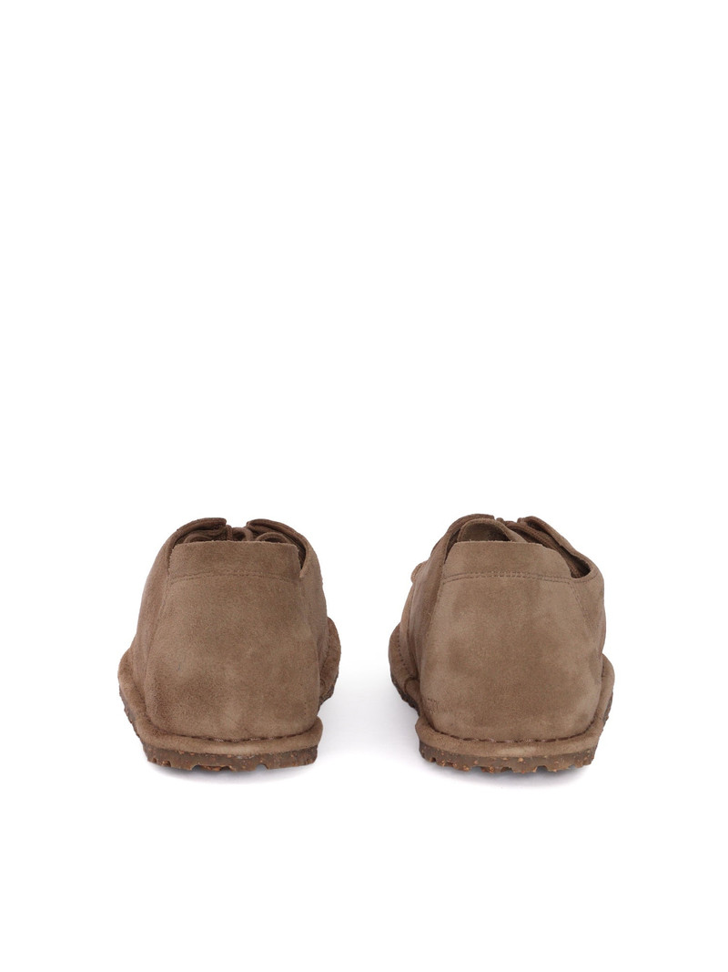 BIRKENSTOCK Utti Lace N gray taupe, Suede Leather Tortora Sole In Eva Loafer outlook