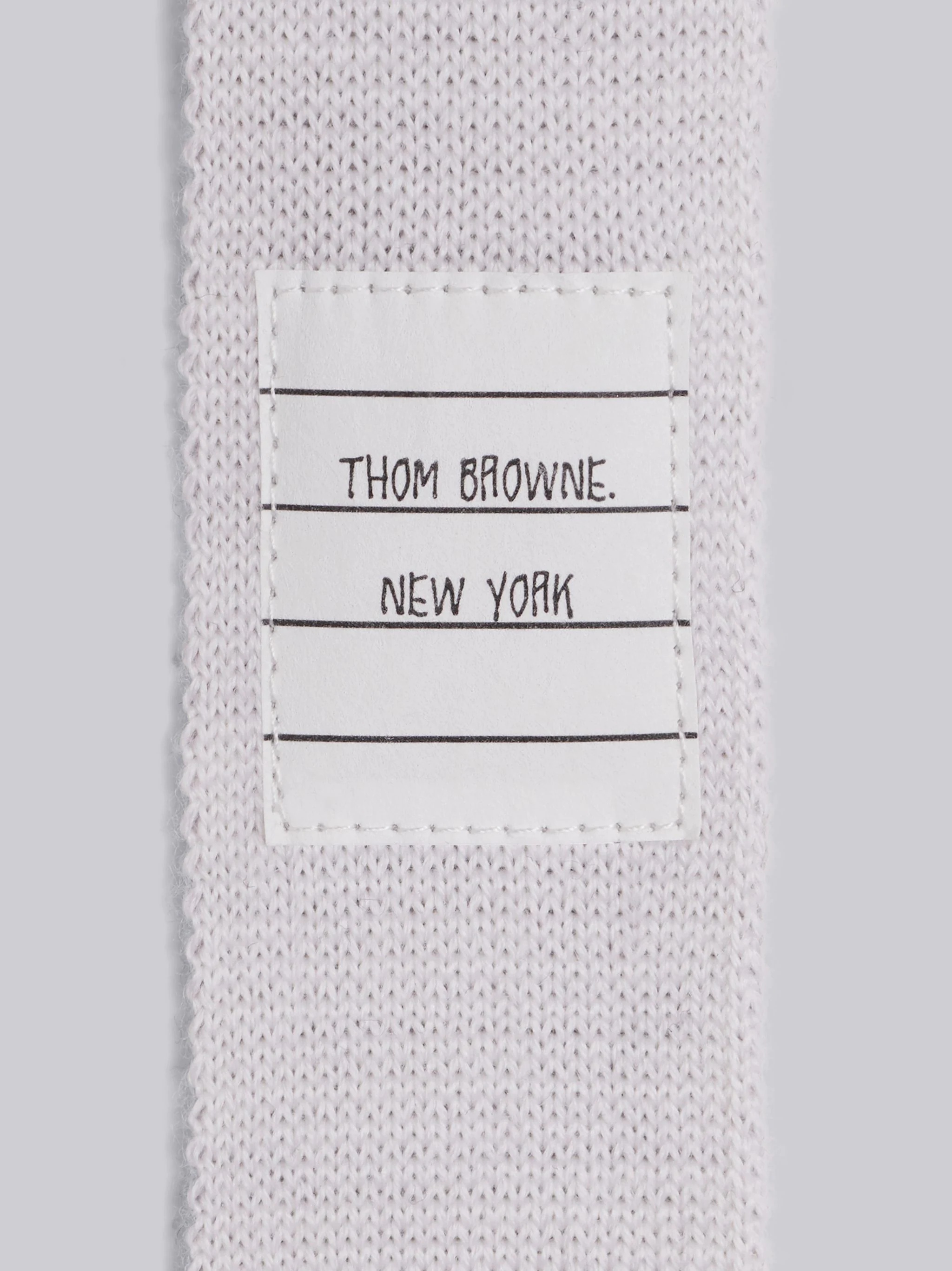 4-bar Wool Knit Tie - 2