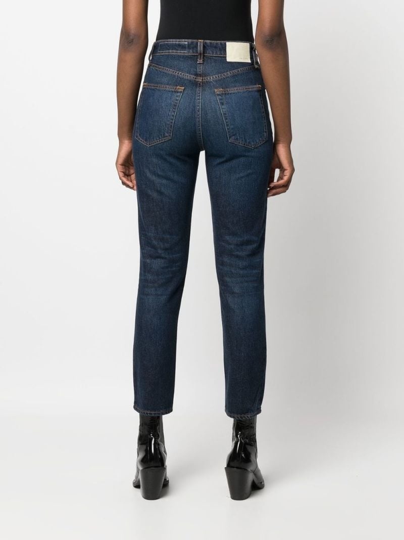 Nina high-waist slim-cut jeans - 5