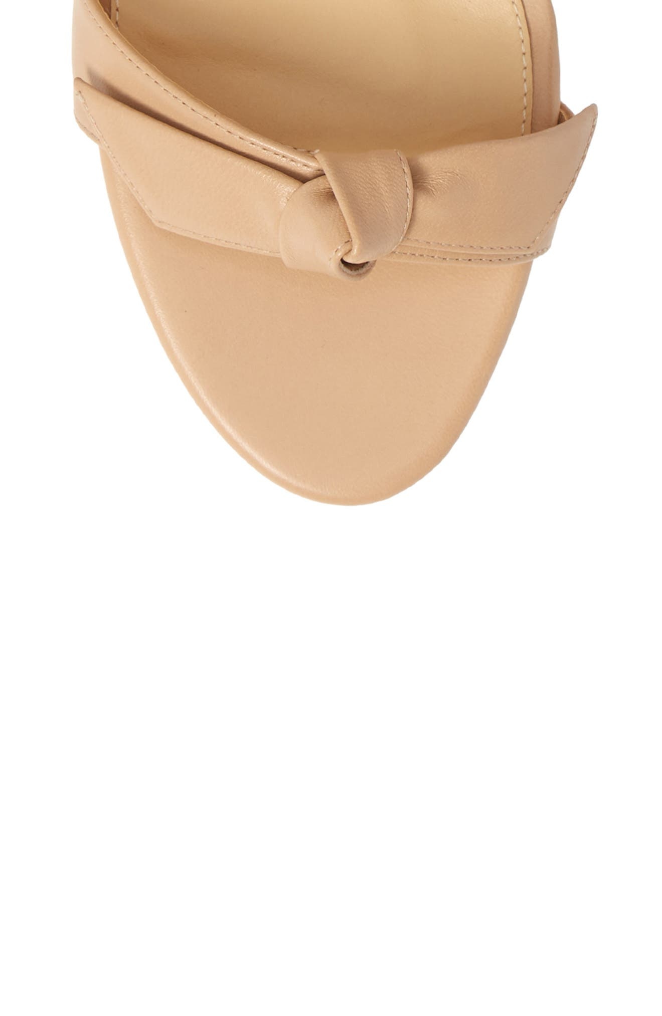 Alexandre Birman Clarita Knotted Sandal in Nude Leather at Nordstrom - 5