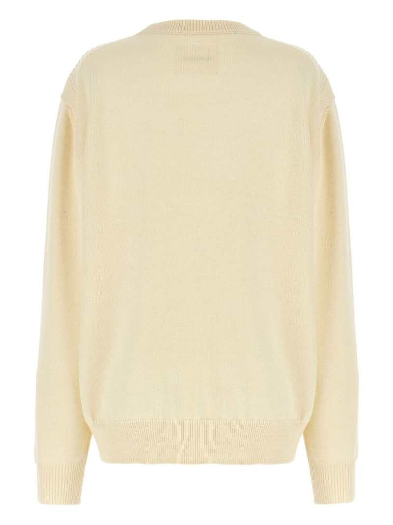 Jil Sander V-pattern sweater outlook