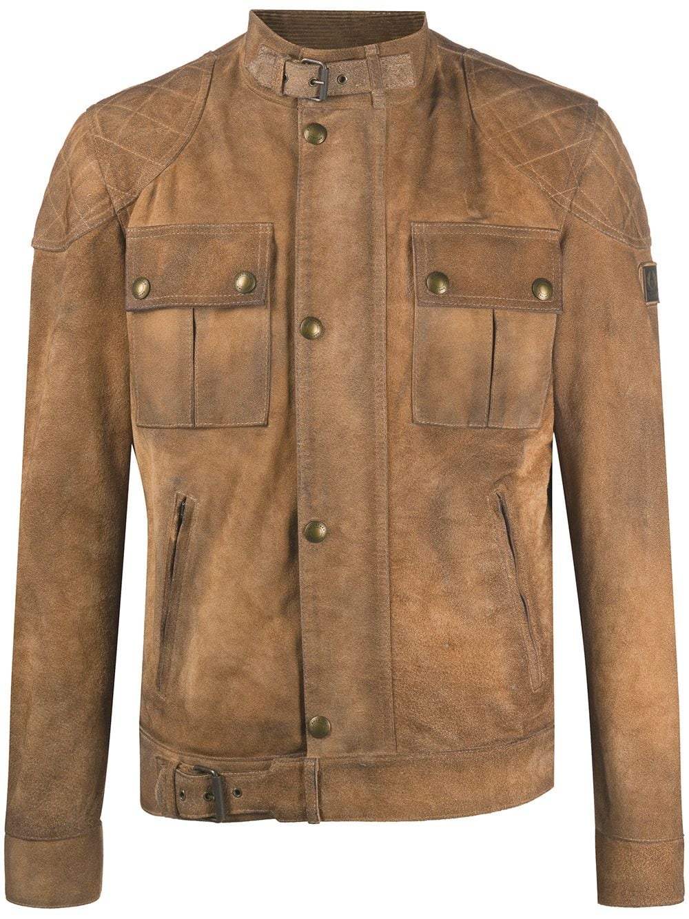 Brookstone burnished suede jacket - 1