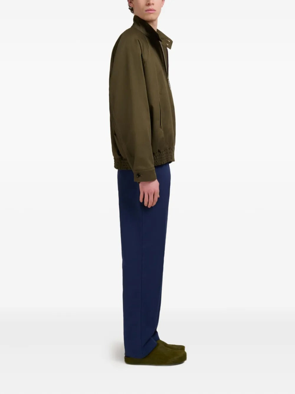 MARNI - Men Organic Gabardine Bomber Jacket - 2