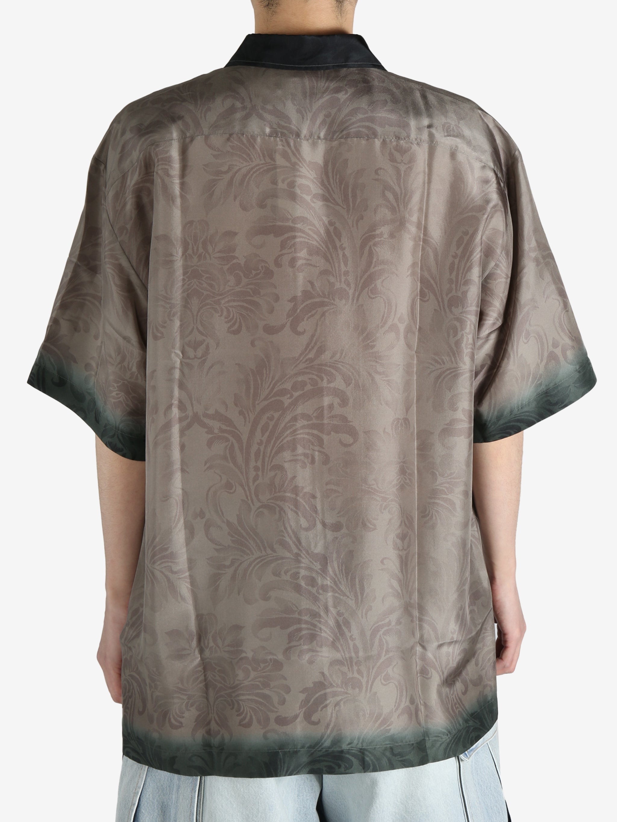DRIES VAN NOTEN - Men Silk Short Sleeved Shirt - 3