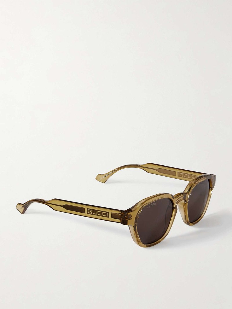 La Piscine Round-Frame Acetate and Gunmetal-Tone Sunglasses 3