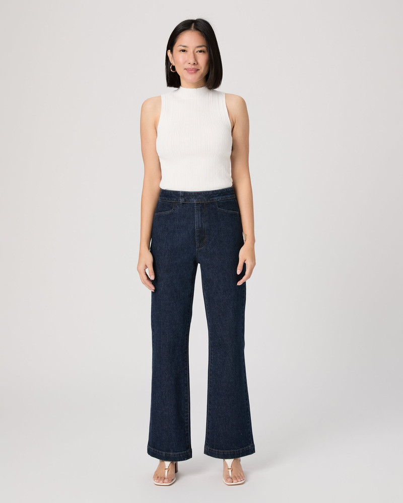 PAIGE Stevie Petite Bootcut Jean outlook