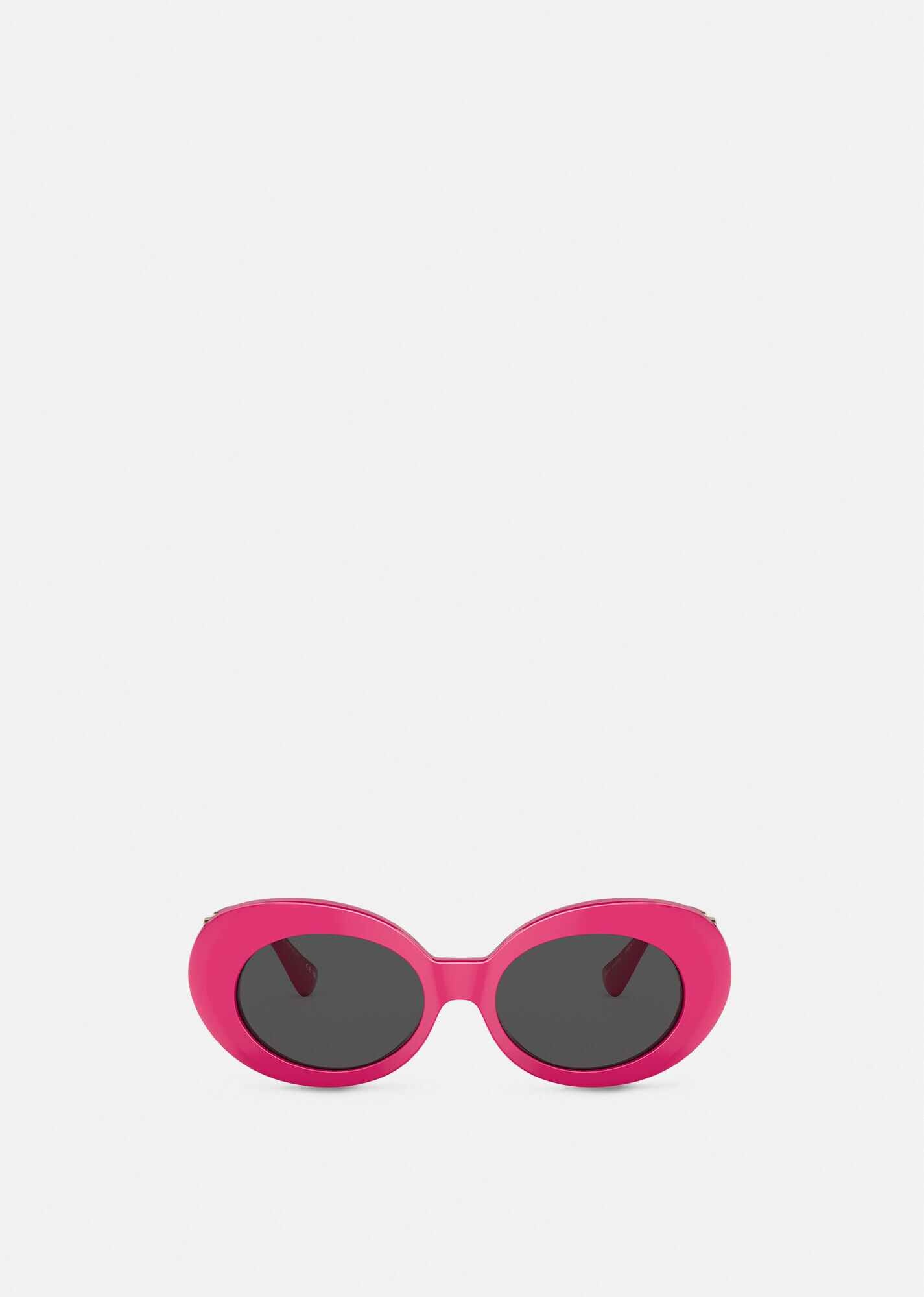 Medusa Biggie Oval Sunglasses - 2
