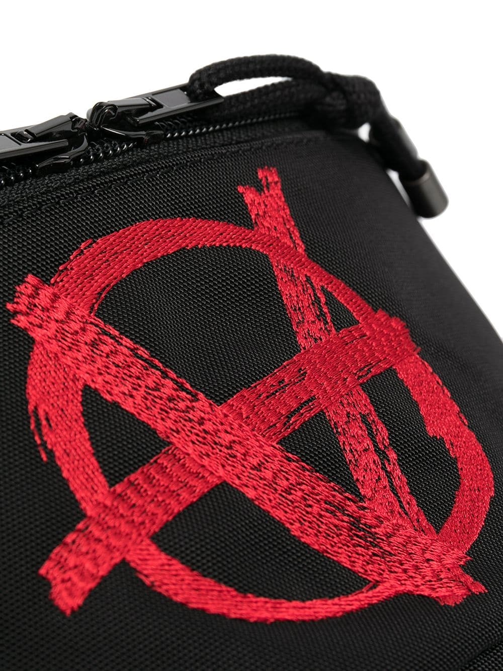 Anarchy embroidery belt bag - 4