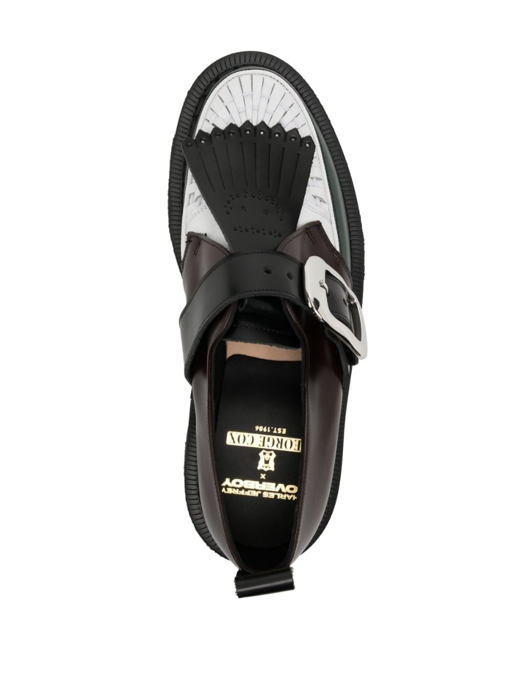 x George Cox leather platform shoes - 4