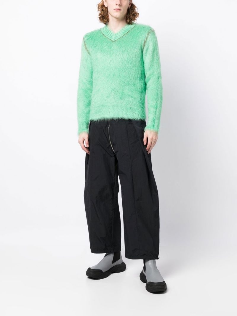 crew neck knitted jumper - 2