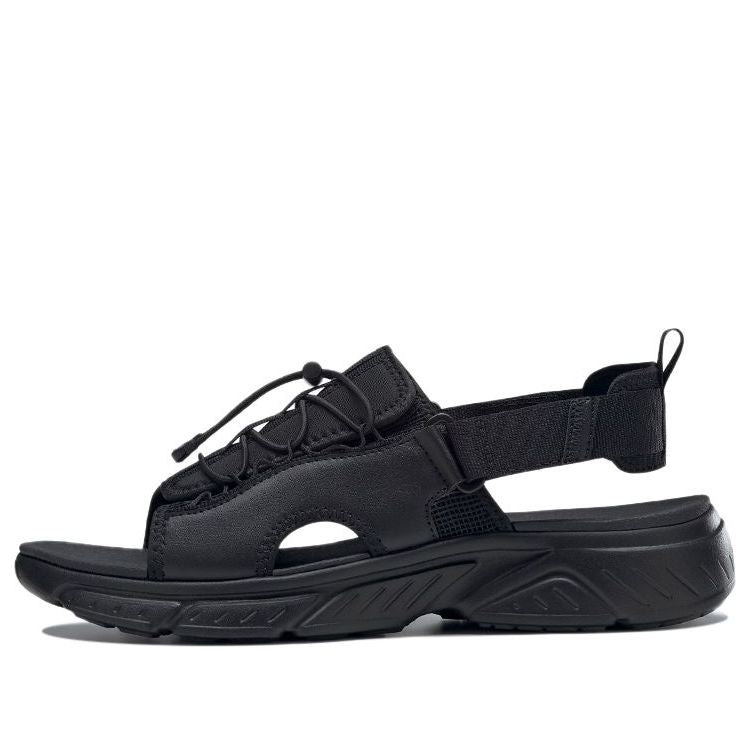 Reebok Hyperium Slides Athleisure Casual Sports Sandals Unisex Black GV7080 - 1