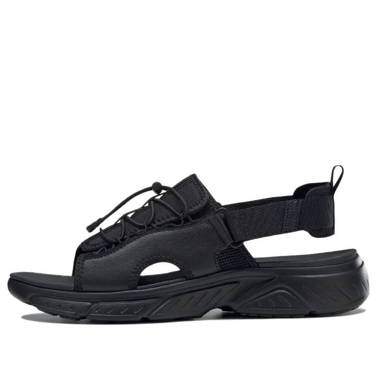 Reebok Hyperium Slides Athleisure Casual Sports Sandals Unisex Black GV7080 - 1