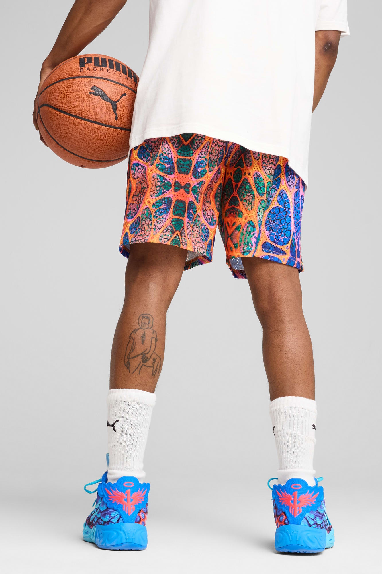 PUMA x LAMELO BALL Alien Skin Men's Basketball Shorts - 6