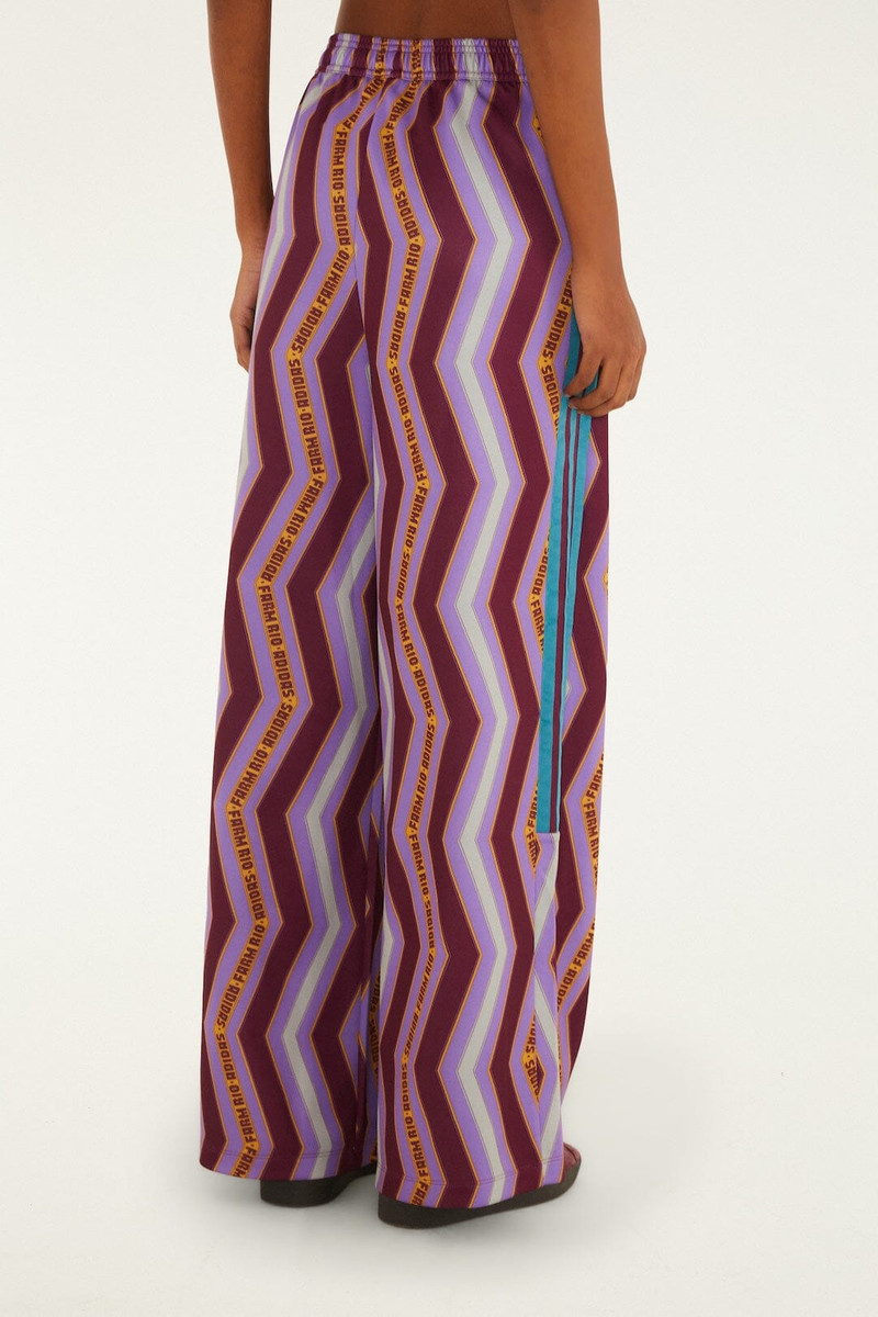 Zig Zag Stripes Lilac Adidas Tiro Pants 3