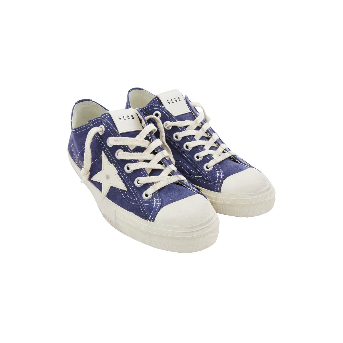V-STAR 2 SUEDE MEN'S SNEAKERS (BLUE) - 4