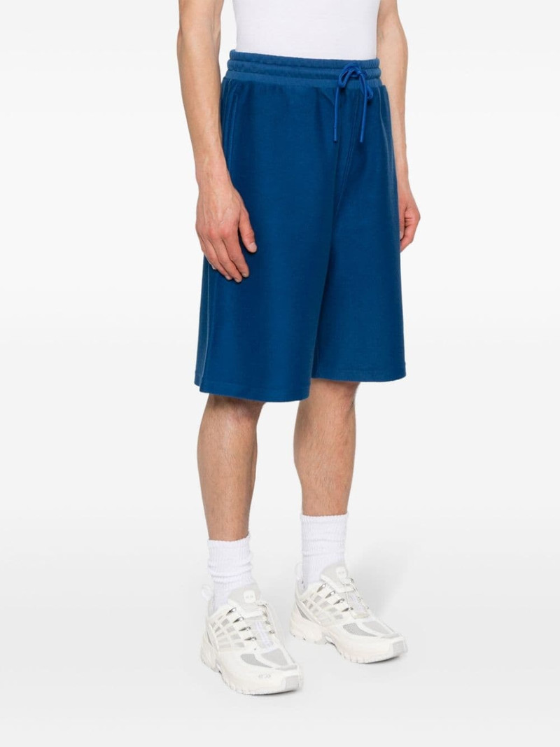 logo-embossed track shorts 3
