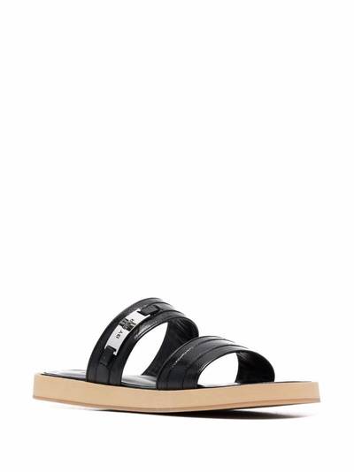 BY FAR Easy leather sandals outlook