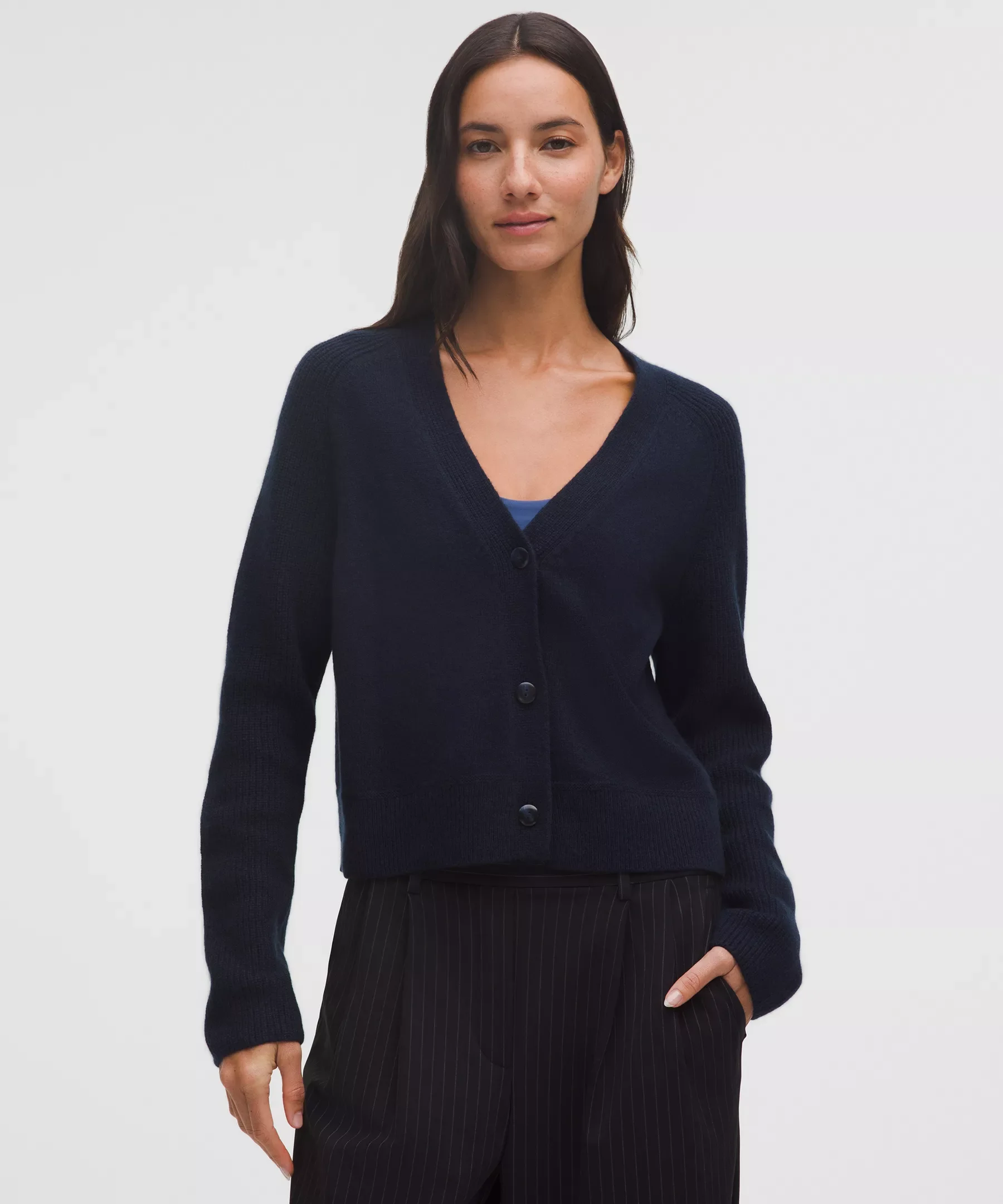 Cashmere Slim-Fit Cardigan - 1