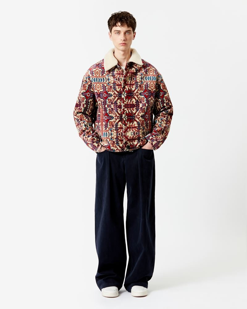 Isabel Marant GUSTAVE TAPESTRY COAT outlook