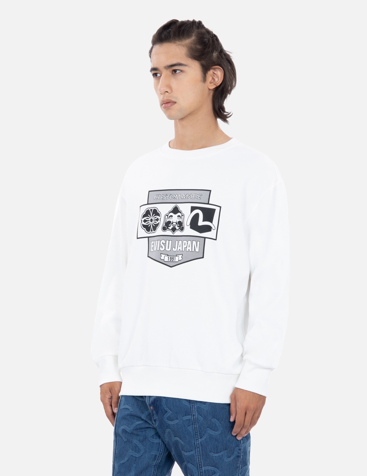 POCKET GRAPHIC PRINT SWEATSHIRT - 7