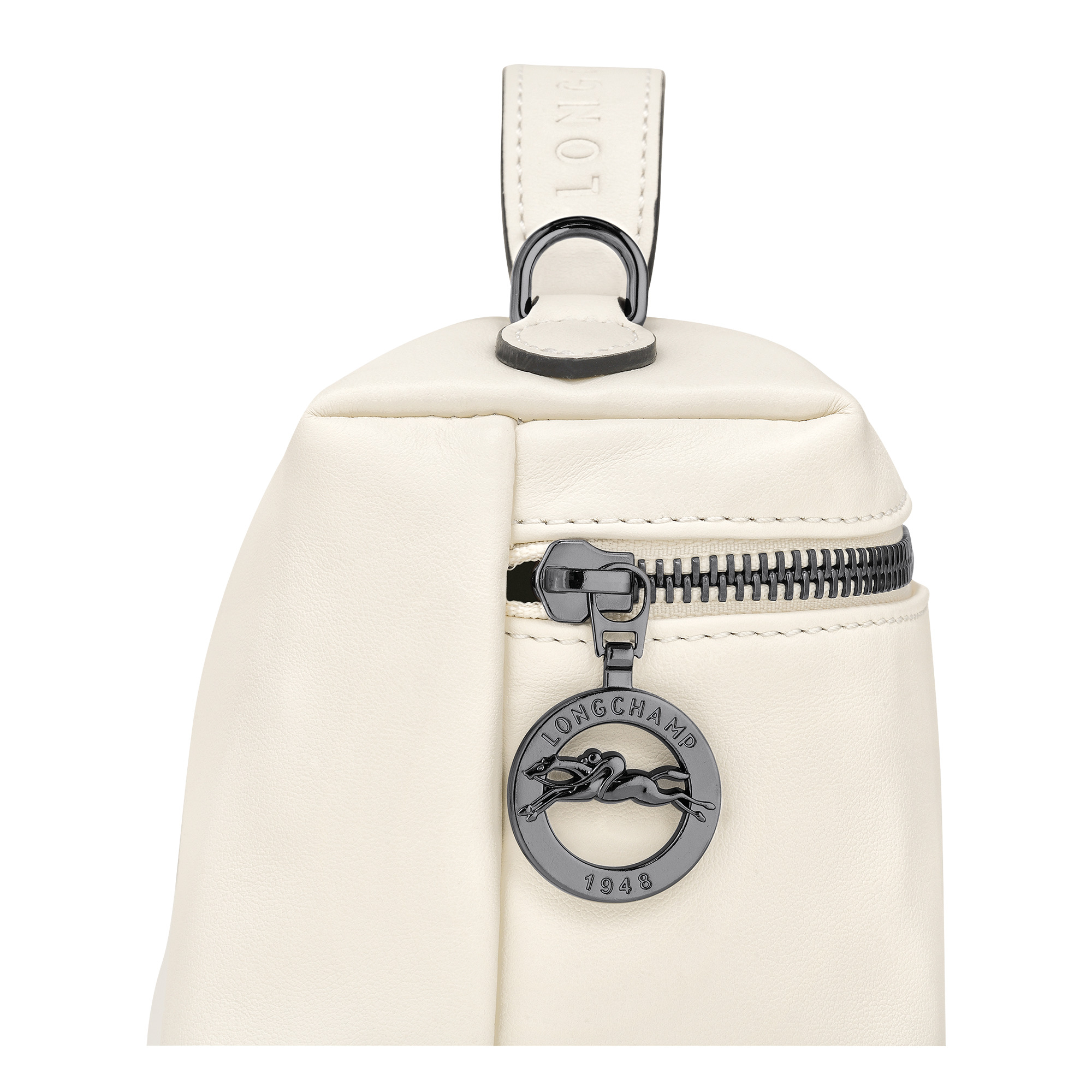 Le Pliage Xtra XS Vanity Ecru - Leather - 5