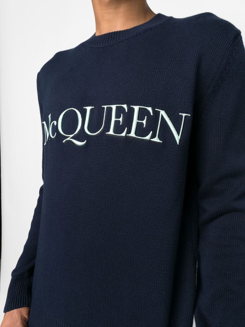 logo-embroidered jumper - 5