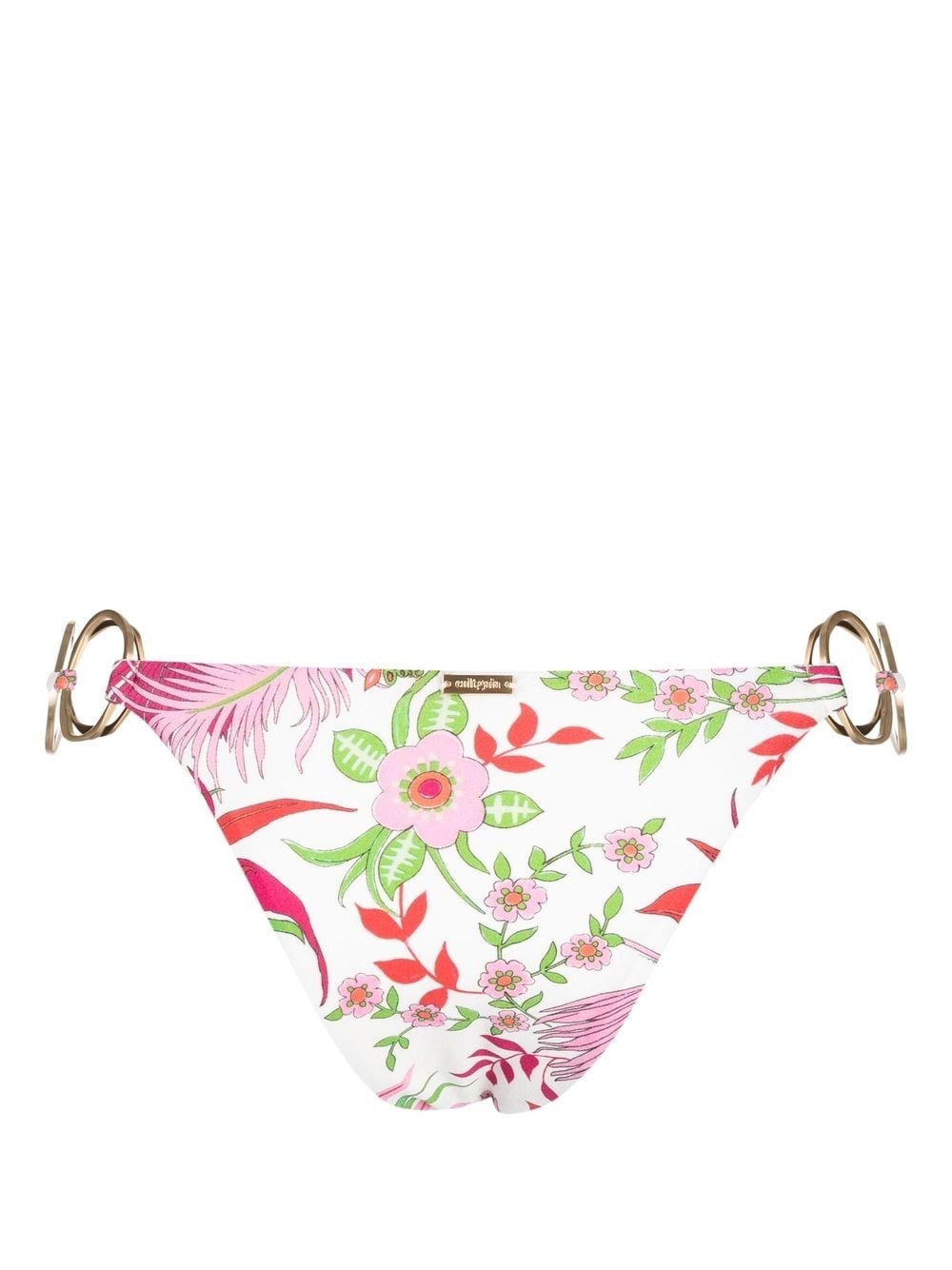 floral-print bikini bottoms - 2
