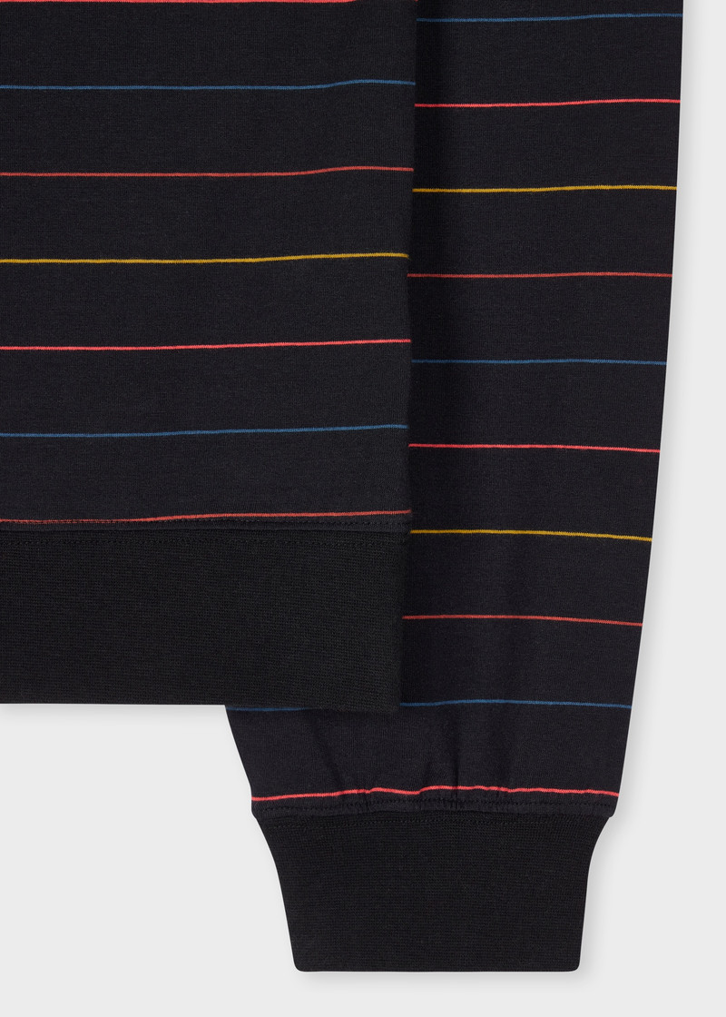 Paul Smith Black 'Artist Stripe' Yarn Dyed Top outlook