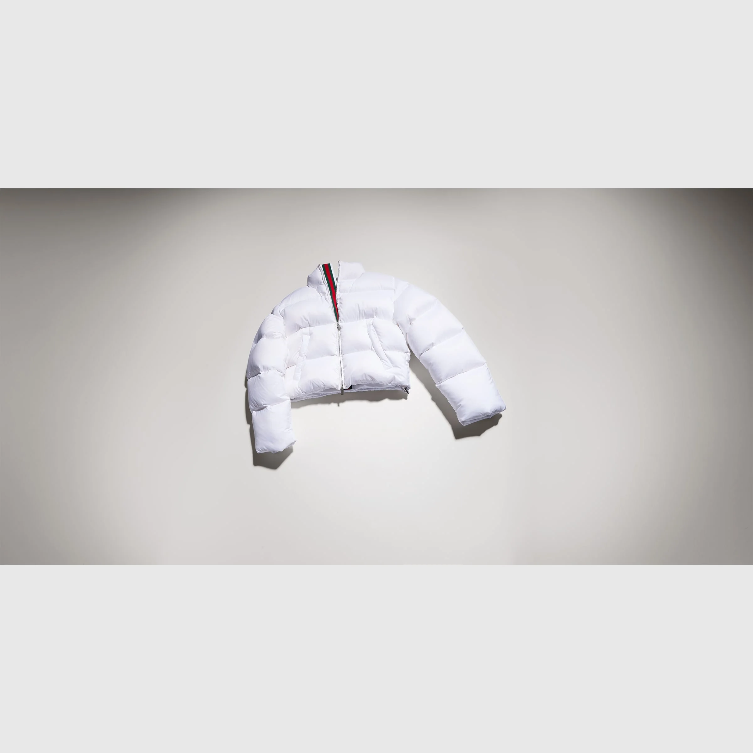 Padded polyester puffer jacket - 1