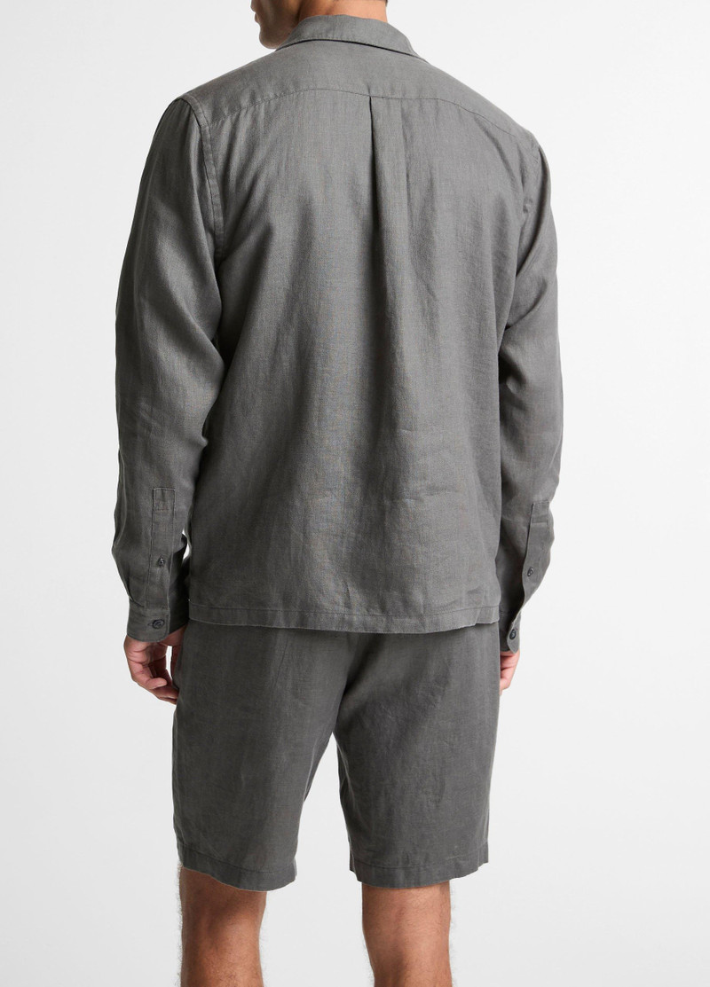 Vince Linen Garage Shirt outlook