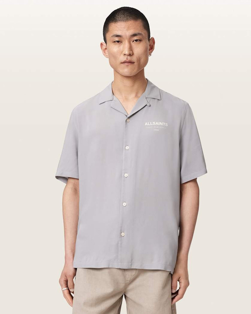 ALLSAINTS UNDERGROUND RELAXED FIT LOGO SHIRT outlook