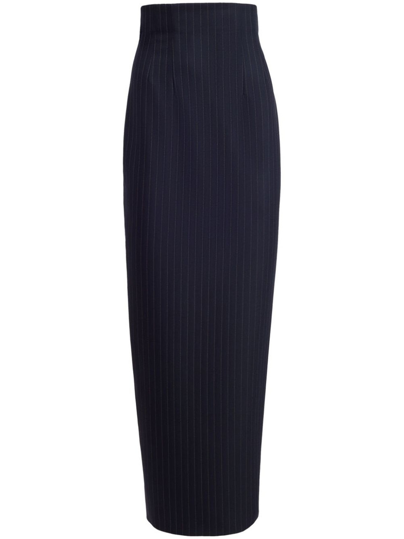 The Loxley pinstriped pencil skirt 1