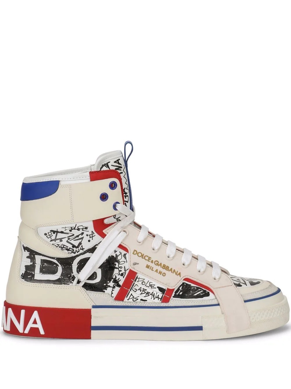 2.Zero high-top sneakers - 1