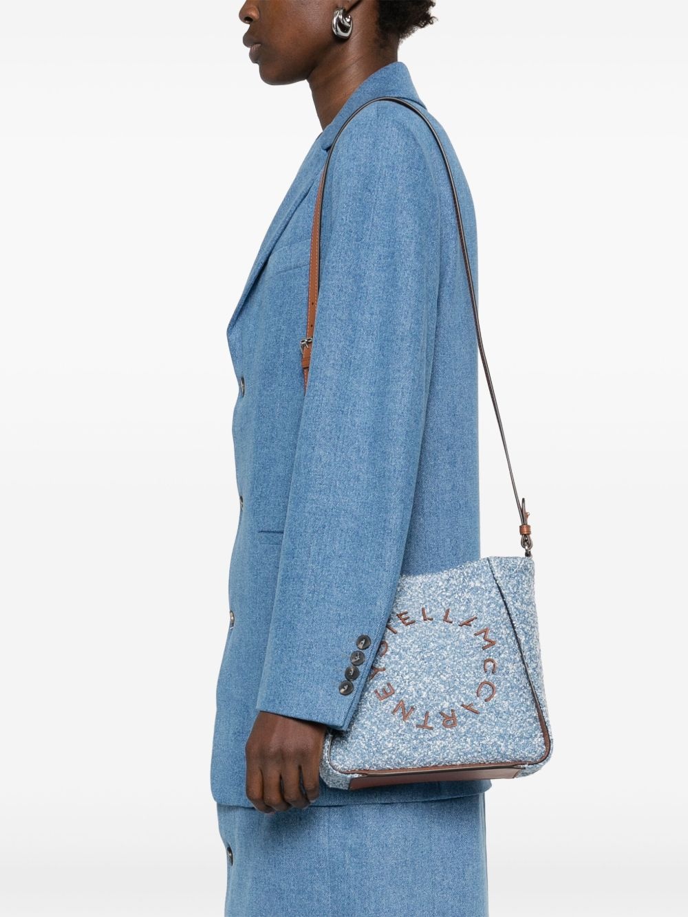 tweed cross body bag - 2