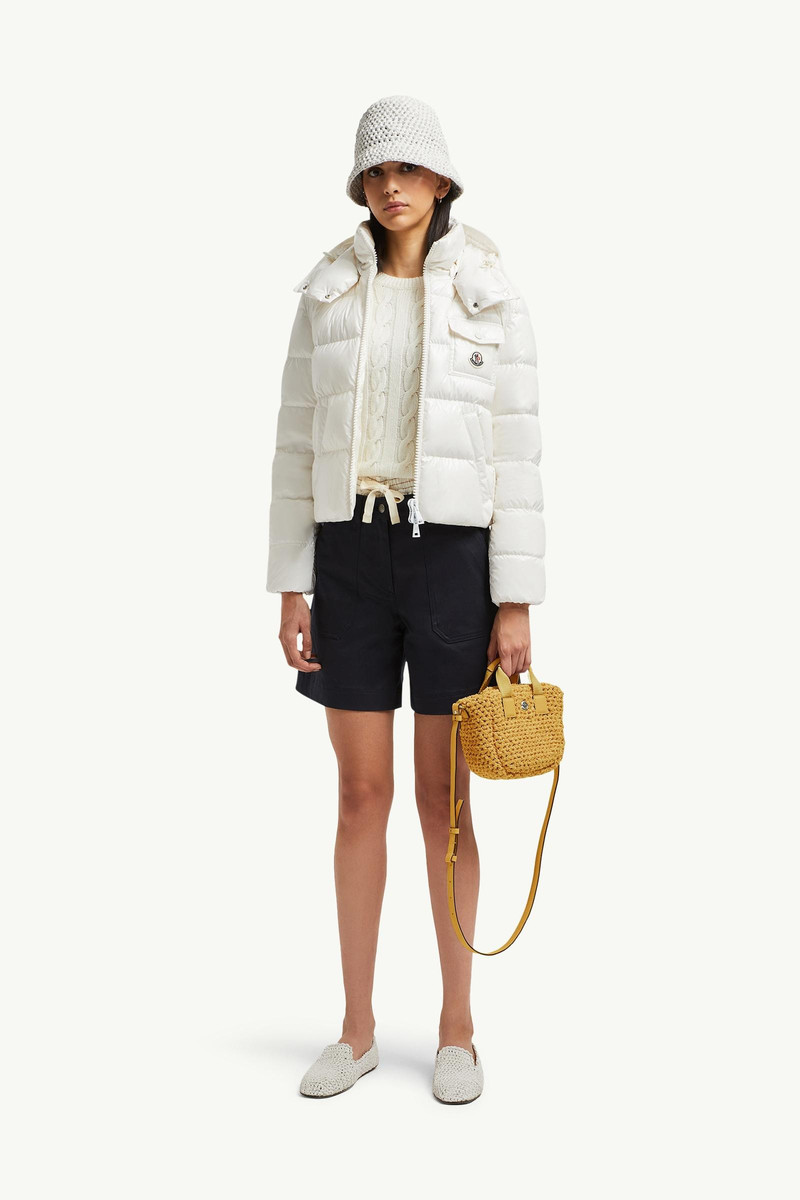 Moncler Andro Hooded Short Down Jacket outlook