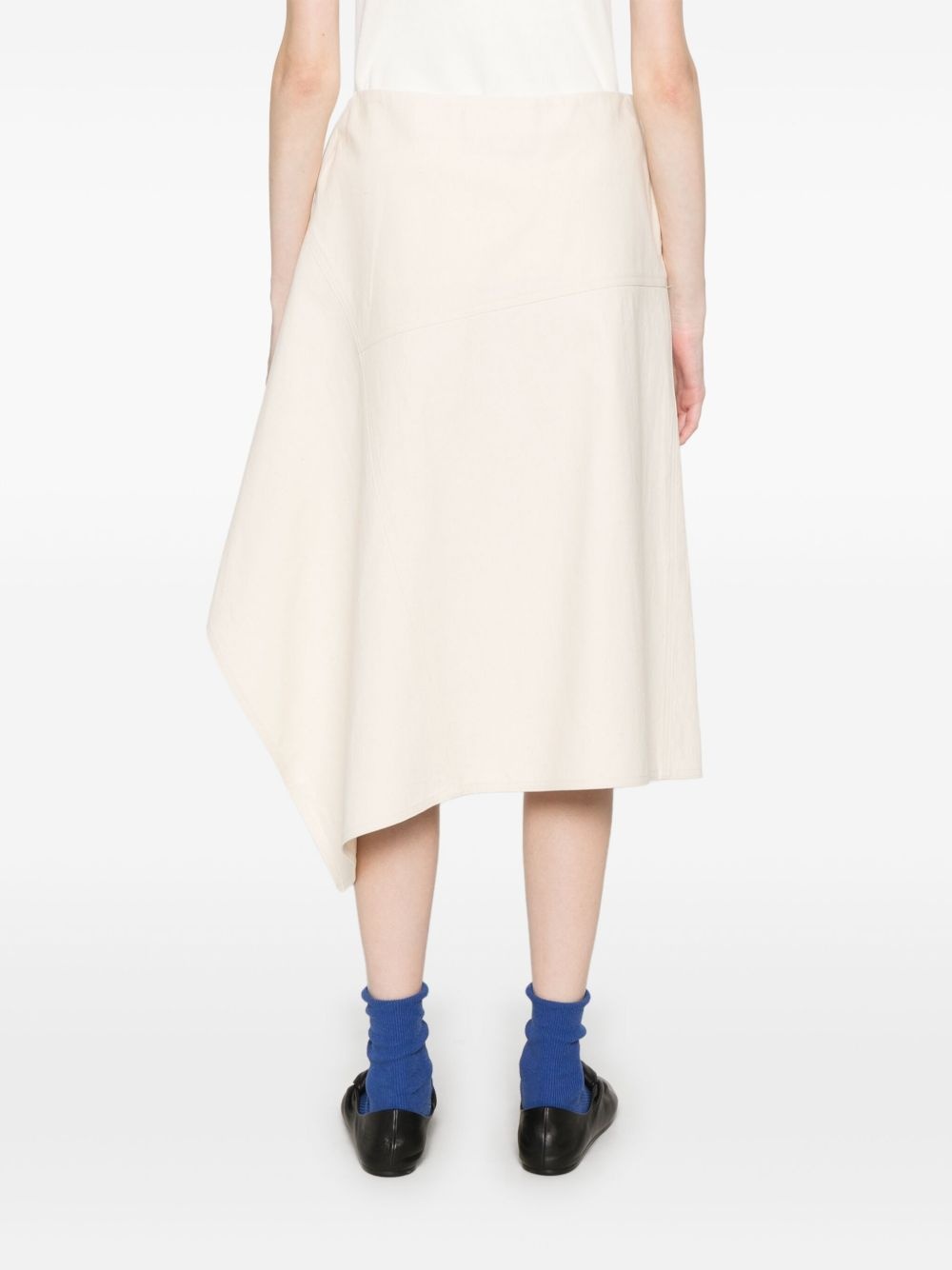 panelled midi skirt - 4