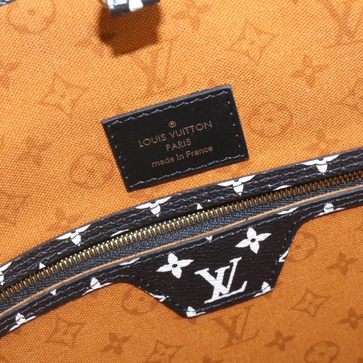 LOUIS VUITTON Monogram Giant Neverfull MM Tote Bag Caramel M56584 - 15