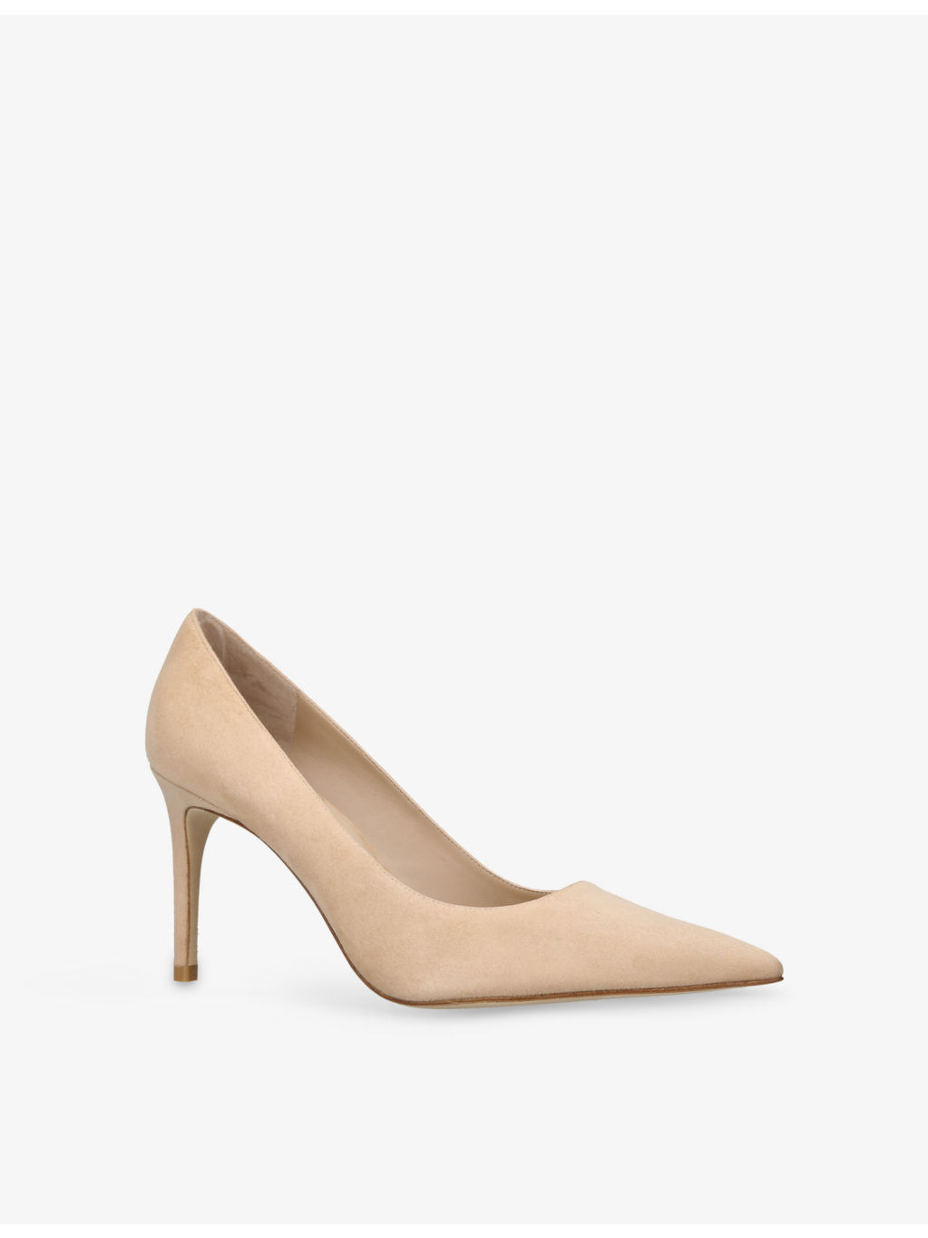 Stuart Power 85 Heeled Suede Pumps - 3