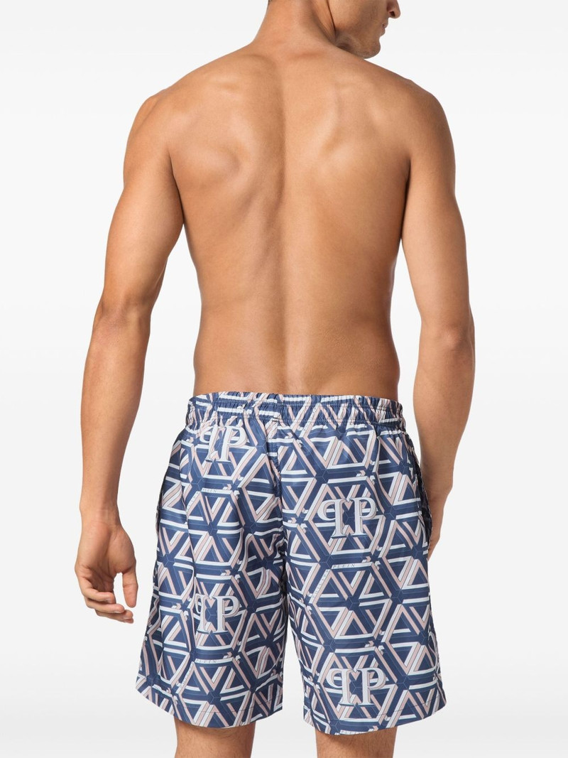Monogram Boxer swim shorts 3