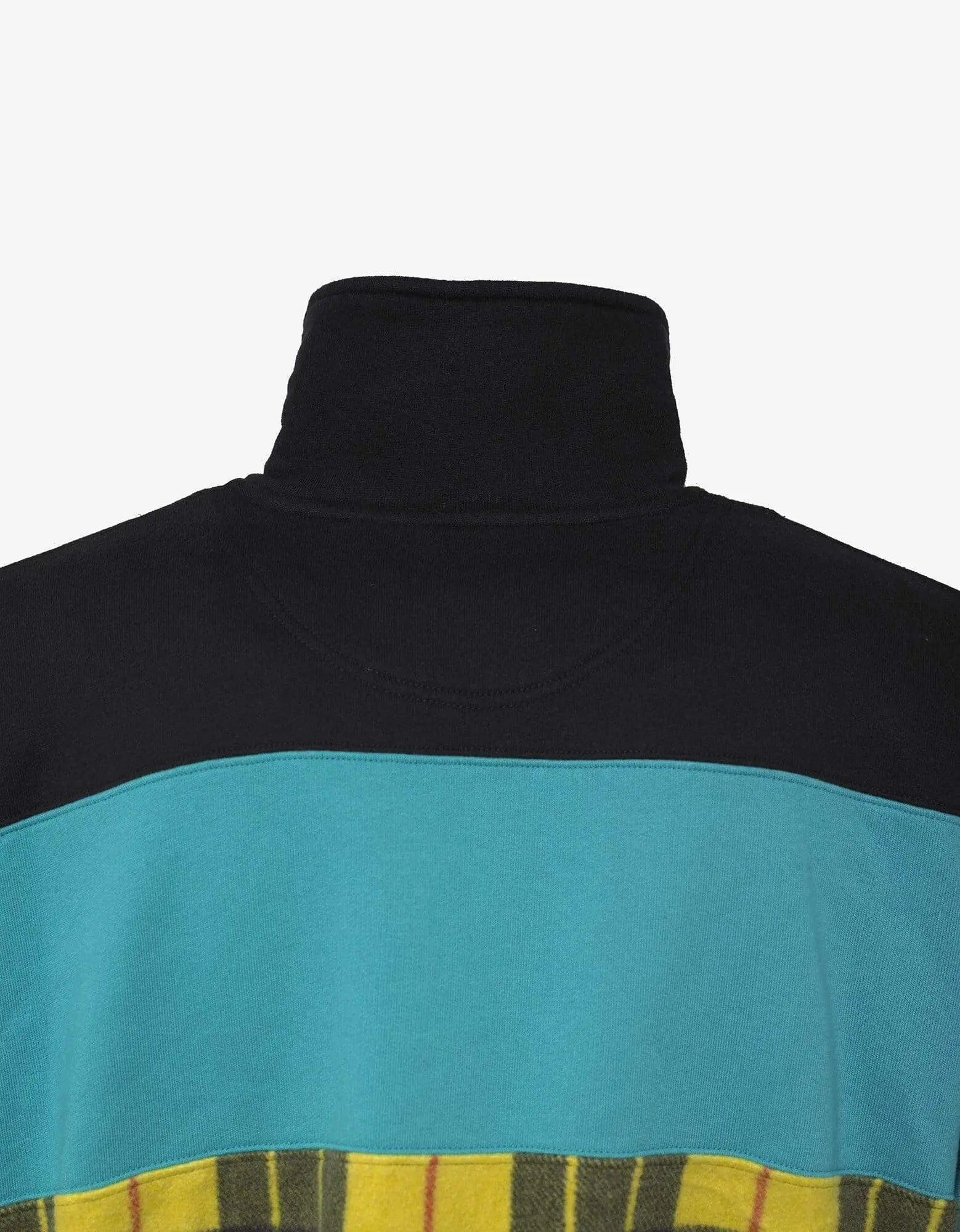 Balenciaga Multi-Panel Fleece & Felt Sweatshirt - 4