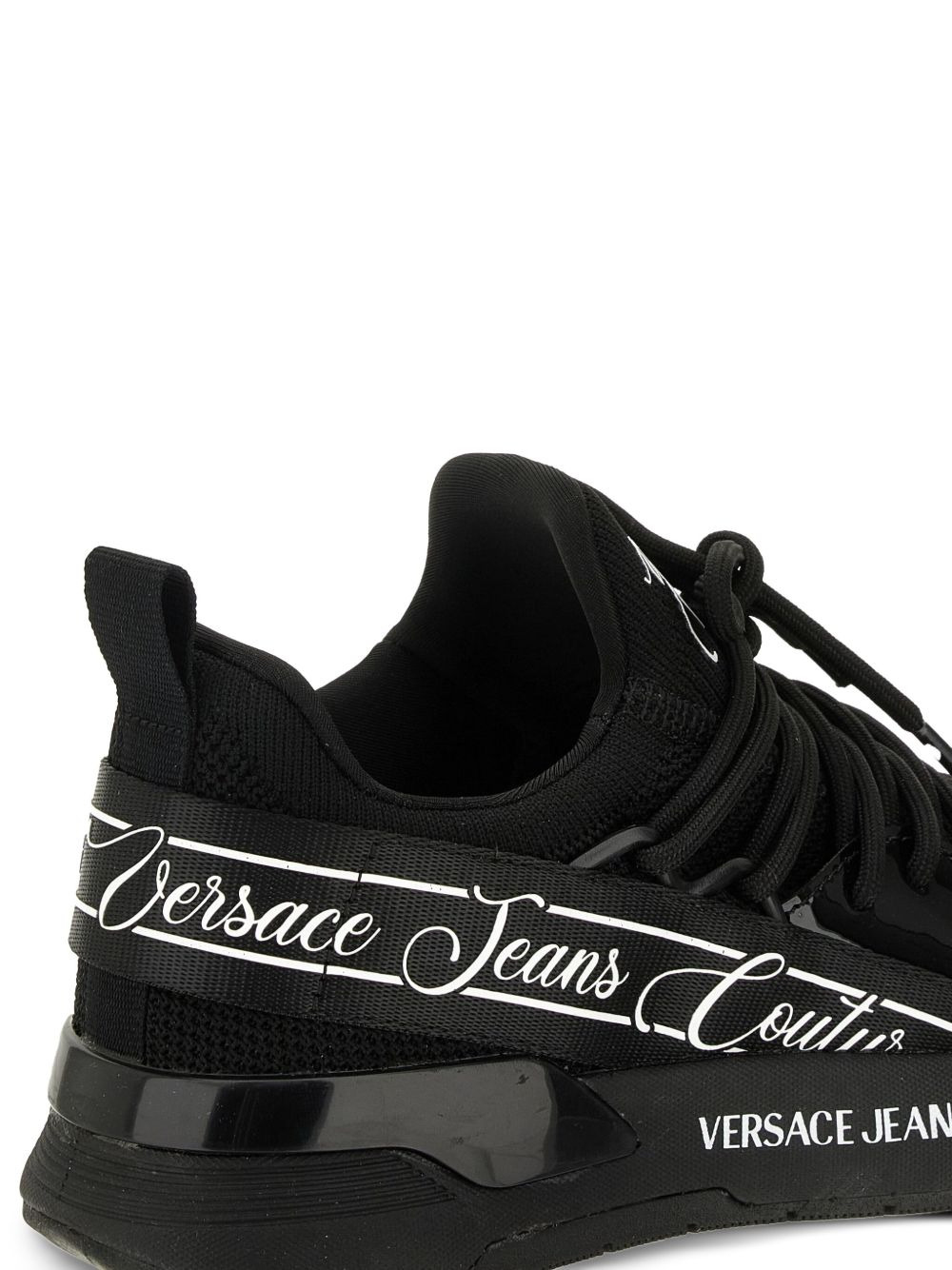 logo-detail lace-up sneakers - 4