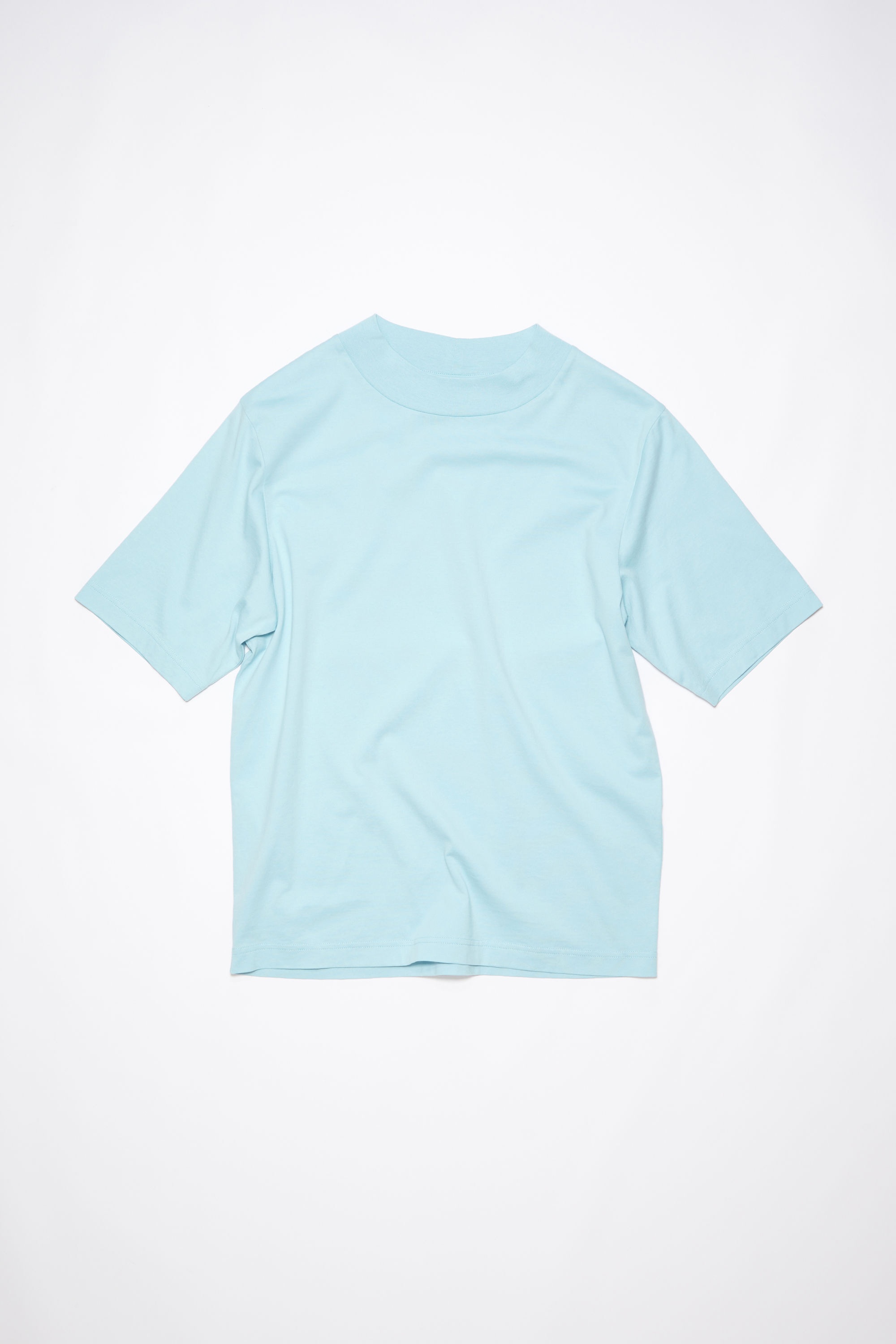 Crew neck t-shirt - Mineral blue - 5