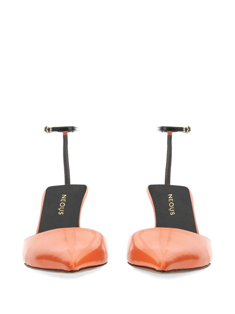 NEOUS leather heeled pumps outlook